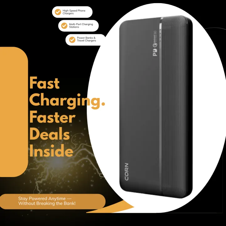 Corn Dw019 Super fast charging 10000mAh Power Bank