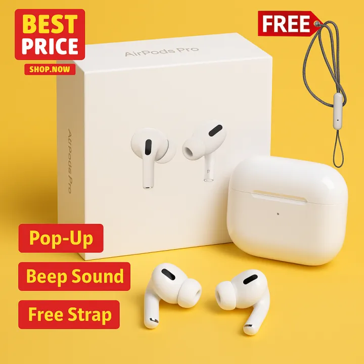 AirPods Pro 2nd generation Made in Dubai Wireless Charging Bluetooth Earbuds
