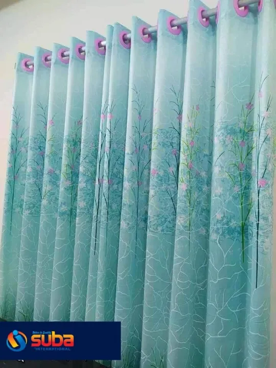 Premium Quality Home Tex Synthetic Curtain, (4 khuci) Porda, parda for Home Decoration Door and window from Suba International