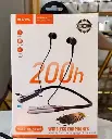Recrsi wireless Neckband Bluetooth Earphone RE-NY060 চার্জিং ব্যাকআপ 200 ঘন্টা